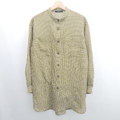 ◇ ⊇ w closet ダブルクローゼット 総柄 長袖 シャツ サイズF ブラウン系 レディース E  【1506130011286】