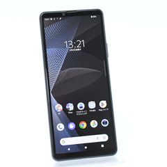 【美品＊電池良好】SIMフリー au Xperia 10 III SOG04 ブラック