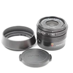 2023年最新】パナソニック LEICA DG SUMMILUX 15mm/F1.7 ASPH. [H-X015