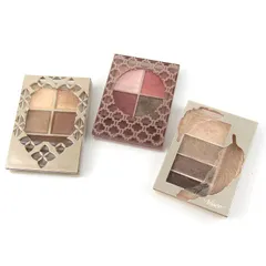 コーセー ヴィセ マイヌーディアイズ等 3点セット まとめて 残半量以上 チップ無し アイシャドウ コスメ レディース KOSE 【中古】