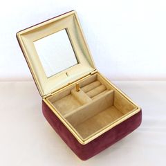 [KO]ジュエリーボックス　オルゴール　愛の賛歌　If you love me　日本製　インテリア　アクセサリーケース　小物入れ