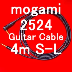 mogami 2524 Guitar Cable with Neutrik Gold Plated Plug SL 4m
