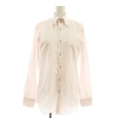 バーバリーブラックレーベル BURBERRY BLACK LABEL スタンドカラーシャツ 長袖 チェック 38 ピンク /AT ■OS ■AXのサムネイル
