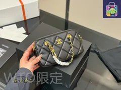 【今日特価】Chanel 23B Gold Coin Boston Bag ゴールドコイン ボストンバッグ-WT0輸入
