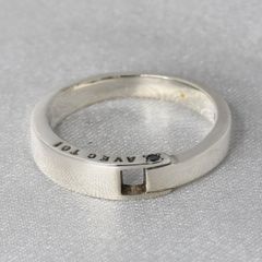 【研磨済】THE KISS リング 指輪 SILVER 15号