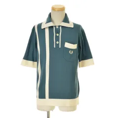 【FREDPERRY×NICHOLASDALEY】SK7028 ニット半袖ポロシャツ