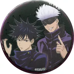 【中古】バッジ・ピンズ 伏黒恵＆五条悟 「呪術廻戦 フェア 呪術高専課外授業 2020 in JUMP SHOP 缶バッジ(デコレーション仕様)」