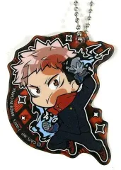 【中古】雑貨 虎杖悠仁 「ぴた!でふぉめ 呪術廻戦 ～特級呪霊を討伐せよ!～ アクリルキーホルダー」