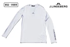新品｜未使用｜ジェイリンドバーグ｜J.LINDEBERG｜ロングスリーブTシャツ｜ Thor Long Sleeve｜メンズ｜44｜ホワイト