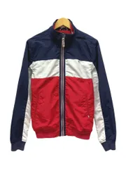 HILFIGER DENIM (ヒルフィガーデニム) ジップアップ ナイロン ジャケット M トリコカラー メンズ/036