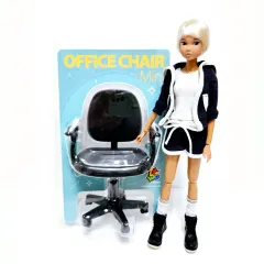 ドール用ソファ 1/3ウィングチェア(大) id75 ブラック 椅子 sa925b1-p32k.jpg