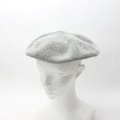 ◇ ⊇Φ CA4LA カシラ ニット ベレー帽 グレー サイズ表記なし レディース E  【1503310000474】