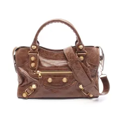 2025年最新】バレンシアガ シティ ブラウンの人気アイテム - メルカリ