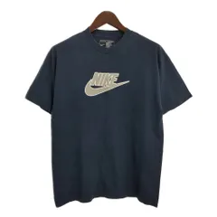 NIKE ナイキ 半袖Ｔシャツ ロゴ ネイビー(メンズ L)中古 古着 T6980