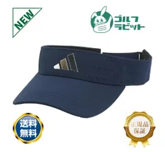 【新品】アディダス　adidas　ゴルフ　サンバイザー　ネイビー