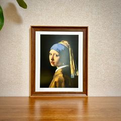 DEATH NYC フェルメール 真珠の耳飾りの少女 アートポスター　極／未使用 DEATH NYC フェルメール 真珠の耳飾りの少女 アートポスター 極／未