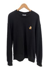 メゾンキツネ  MAISON KITSUNE SPEEDY FOX COMFORT SWEATSHIRT スピーディ フォックス コンフォート スウェットシャツ MM00313KM0321 XL スウェット ブラック LLサイズ 101MT-4244 "