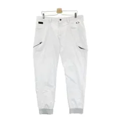 サイズ：38 OAKLEY オークリー  ジョガーパンツ スカル ホワイト系 [240101409112] ゴルフウェア メンズ ストスト