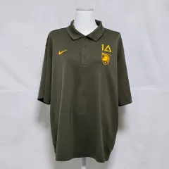 Nike(ナイキ） ドライフィット カーキ 半袖 ポロTシャツ メンズ 105 ー 110 0627