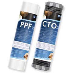 1セット アクアリウム水槽浄水器フィルター セディメントフィルターPPF