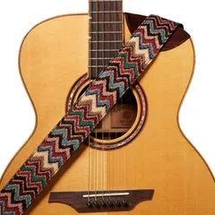 【人気商品】[Amumu] マルチカラーギターストラップ エレクトリック、アコースティックギター、バス 用 調節式
