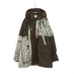 サカイ sacai Dr.woo フラワー サイドジップ  ステンカラーコート 中古A】sacai サカイ メンズ コート 2 M Dr.Woo ドクター・ウー