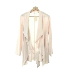 未使用品 Rose Tiara ローズティアラ  長袖カーディガン サイズ:L～LL  ベージュ ウール レディース ロング丈　240001130157