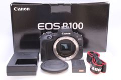 【2,000回以下】Canon EOS R100 ボディー ミラーレス一眼カメラ ブラック/APS-C/約356g EOSR100