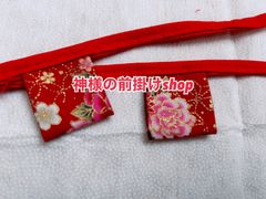 お稲荷様、狛犬様、お地蔵様3×3cm2枚セット