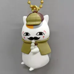 【中古】雑貨 ニャンコ先生/団子 フィギュアチャーム 探偵チャームコレクション 「一番くじ 夏目友人帳 ニャンコ先生探偵」 G賞