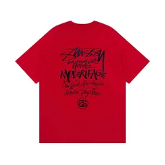 2024年最新】stussy tシャツ 赤の人気アイテム - メルカリ