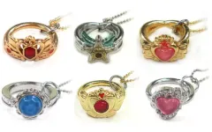 【中古】キーホルダー・マスコット(キャラクター) 全6種セット 「美少女戦士セーラームーン ダイキャストリングチャーム」