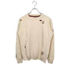 BOB ボブ ゴルフ クルーネック ニット セーター 072791710  M ベージュ