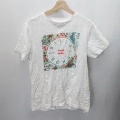 ◇ BILLABONG ビラボン 半袖 Tシャツ サイズS ホワイト メンズ E  【1406180076108】