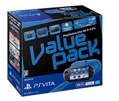 PlayStation Vita Value Pack Wi-Fiモデル ブルー/ブラック【メーカー生産終了】
