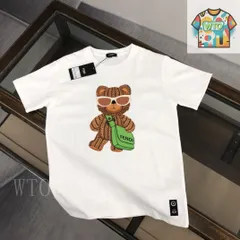 【今日WTO】Fendi クマロゴ 純棉 T シャツ-QI41