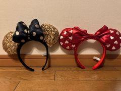 ディズニー　ミニーカチューシャ　2個セット