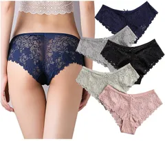 総レース タンガ 女性 下着 インナー セクシー ランジェリー Tバックショーツ