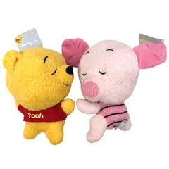 ディズニーベビーぬいぐるみ　2点セット　くまのプーさん　ピグレット　Disney baby