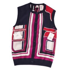 エルメス シルク混ニットベスト - メルカリ