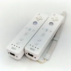 Wiiリモコン シロ 白 2個セット コントローラー 動作確認済み ①