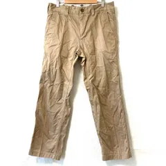 (^w^)b Dickies ディッキーズ コットン100% チノ パンツ チノパン カジュアル ボトムス ストリート アメカジ シンプル 無地 古着 ロゴプリント ライトブラウン メンズ 男性 W30