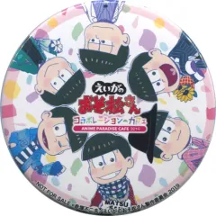 【中古】生活雑貨(キャラクター) 6つ子 オリジナル缶ミラー 「えいがのおそ松さんコラボレーションカフェ」 スタンプイベント特典