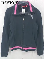 ◇ PUMA プーマ 長袖 ジップアップ ジャケット サイズS ネイビー レディース 【中古】 【1103220002744】