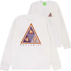 HUF High Adventure L/S T-Shirt White M Tシャツ 送料無料