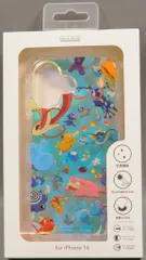 Hamee iPhone16専用HIGHER みずタイプ/ハイブリッドケース