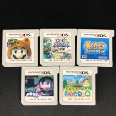 中古 3DS 任天堂系ソフト5本セット