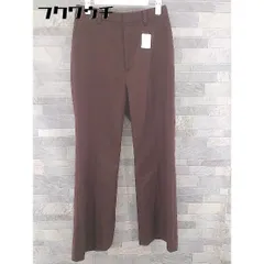 ◇ BEAUTY & YOUTH UNITED ARROWS センタープレス パンツ サイズS ブラウン レディース 【中古】 【1104080000864】
