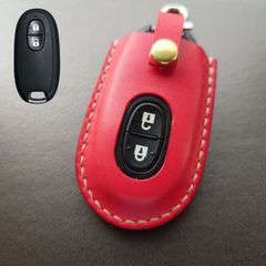 [送料無料]SUZUKI/スズキ/スマートキーケース/キーケース/マツダ/ラパン/ナチュラル/プレゼント/ギフト/赤