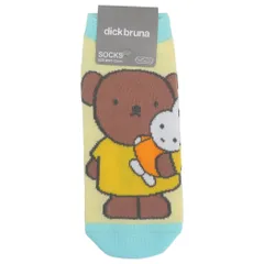 【メール便】ミッフィー 女性用靴下 レディースソックス ボリスとぬいぐるみ ディックブルーナ スモールプラネット キャラックス 大人向け 絵本キャラクター グッズ 
